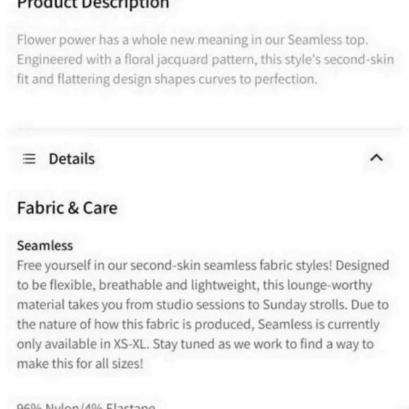 NEW Fabletics Flora Top - Picture 7 of 8